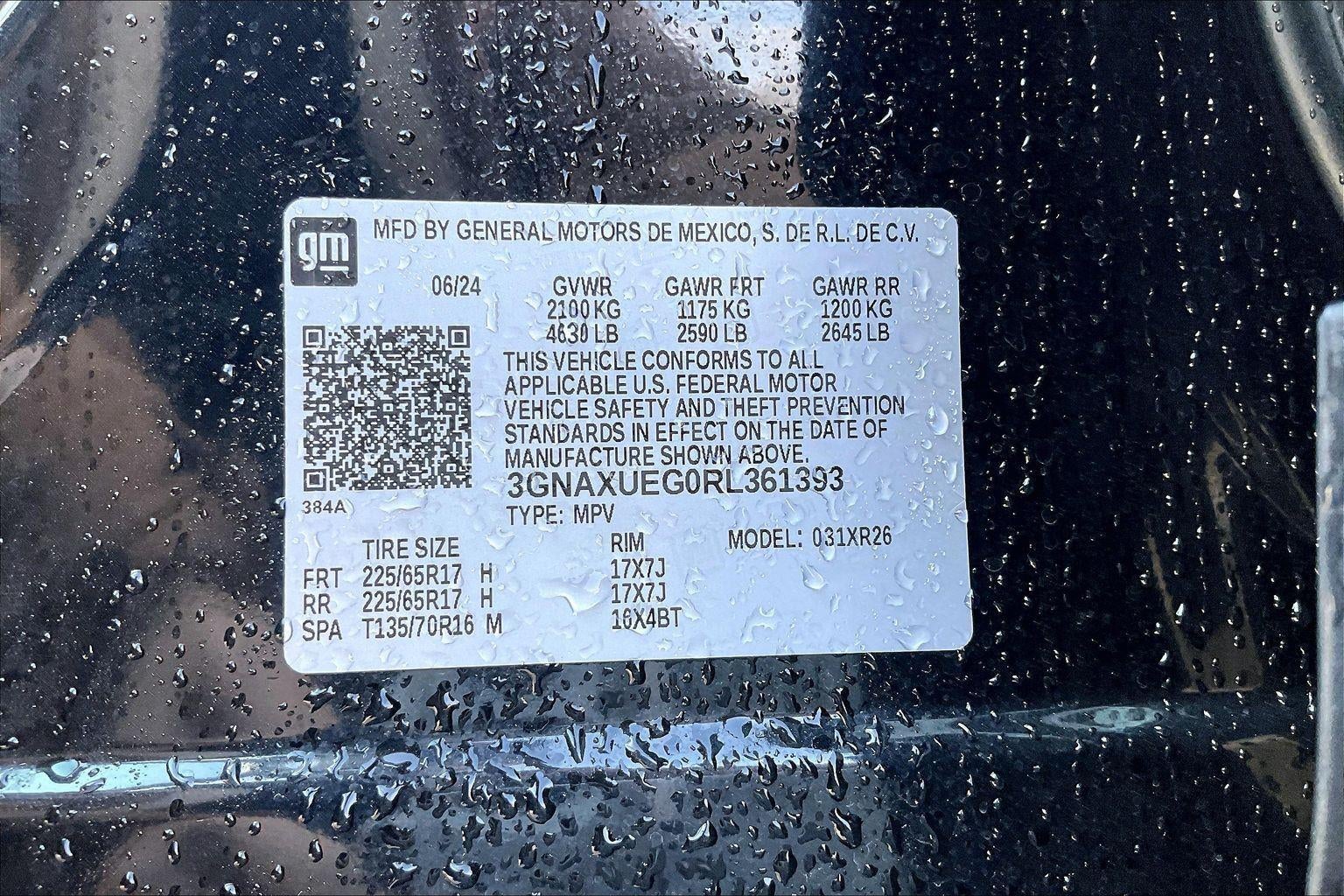 2024 Chevrolet Equinox LT