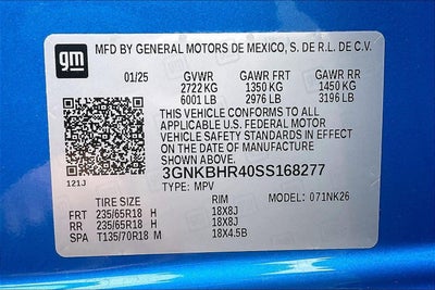 2025 Chevrolet Blazer 2LT