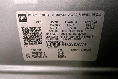 2025 Chevrolet Blazer 2LT