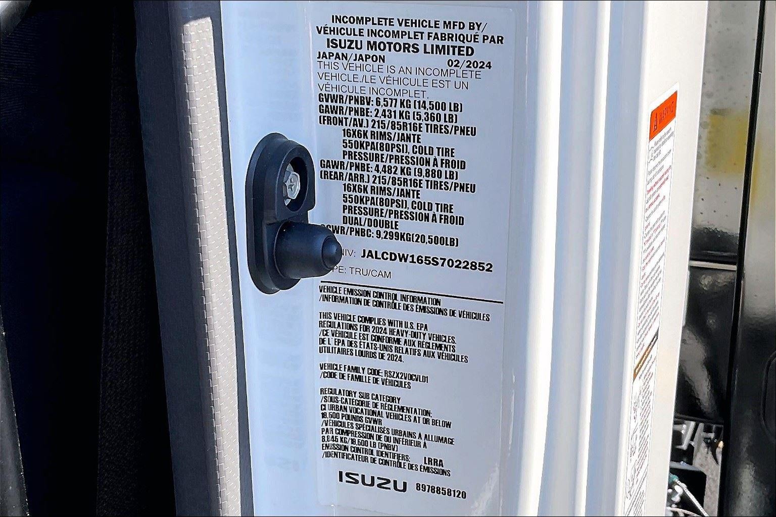 2025 Chevrolet Low Cab Forward 4500 HD Base