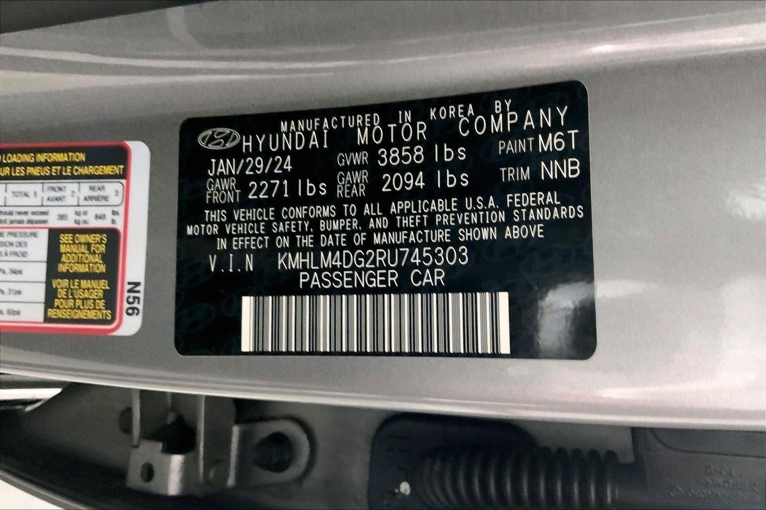 2024 Hyundai Elantra SEL