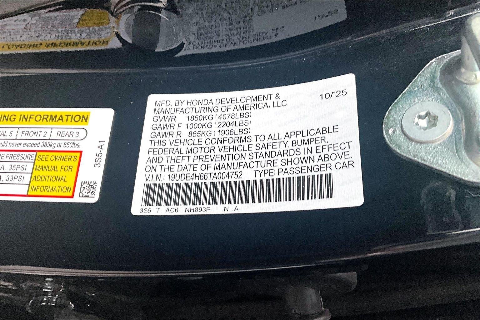 2026 Acura Integra w/A-Spec Technology Package