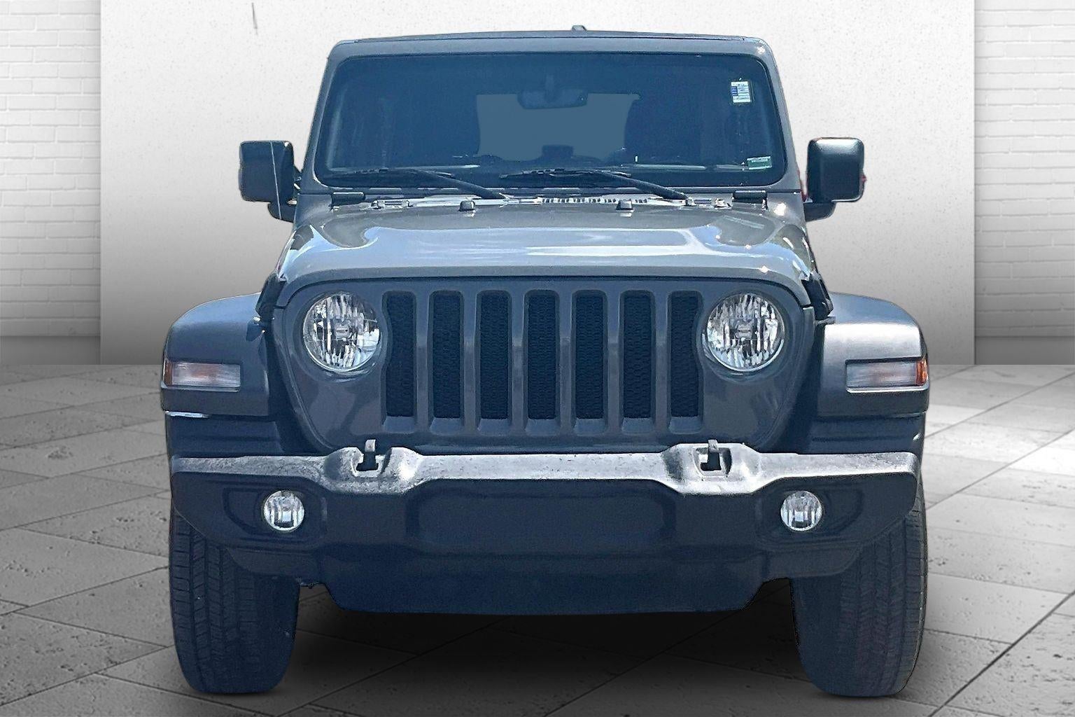 Used 2021 Jeep Wrangler Unlimited Sport S with VIN 1C4HJXDN9MW693684 for sale in Kansas City
