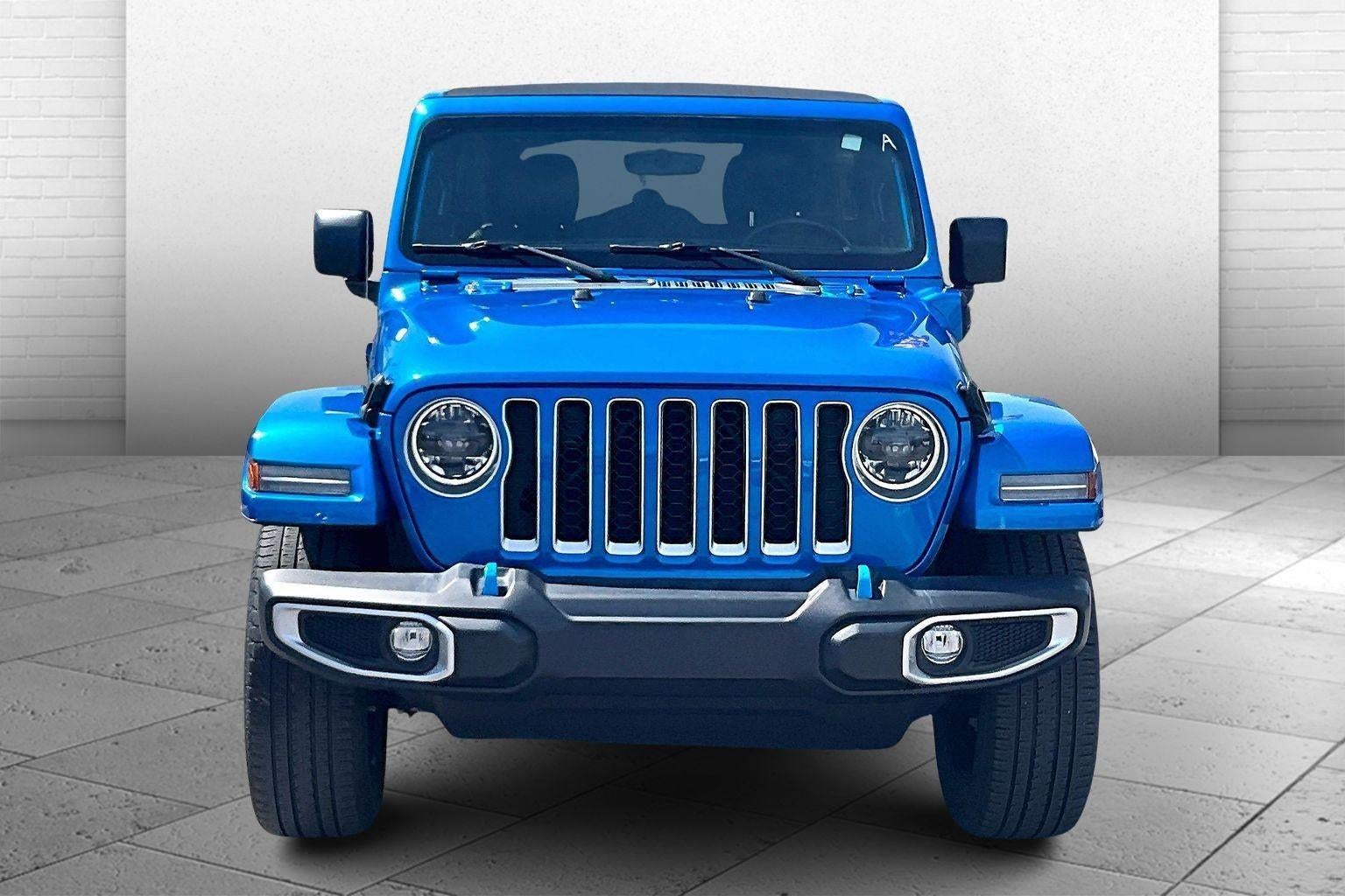 Used 2023 Jeep Wrangler 4xe Sahara 4XE with VIN 1C4JJXP69PW514439 for sale in Kansas City, MO