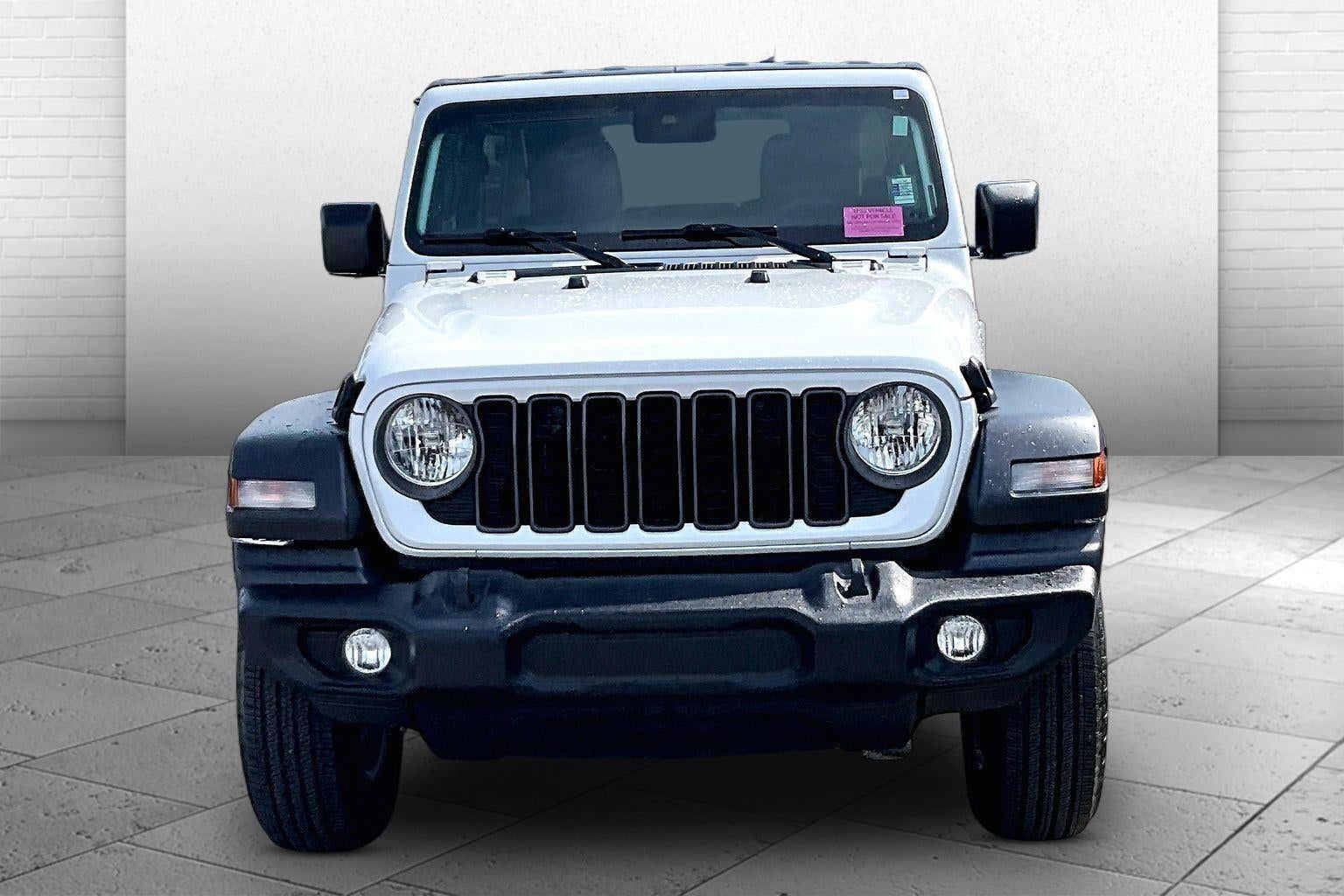 Used 2024 Jeep Wrangler 4-Door Sport S with VIN 1C4PJXDN1RW297090 for sale in Kansas City