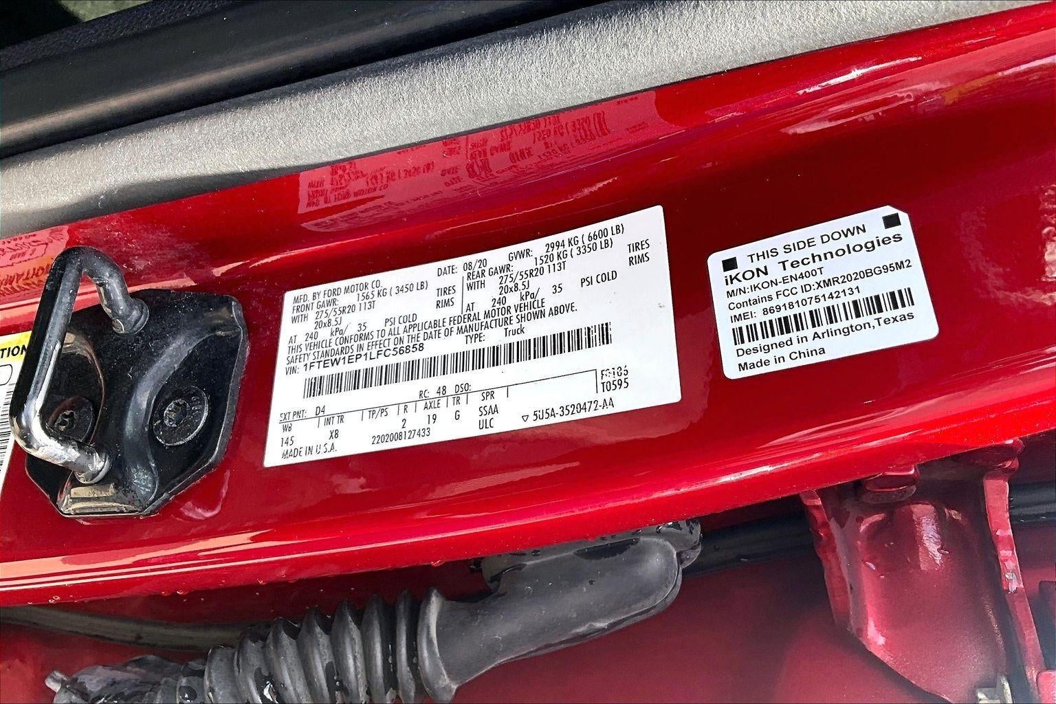 2020 Ford F-150 XL