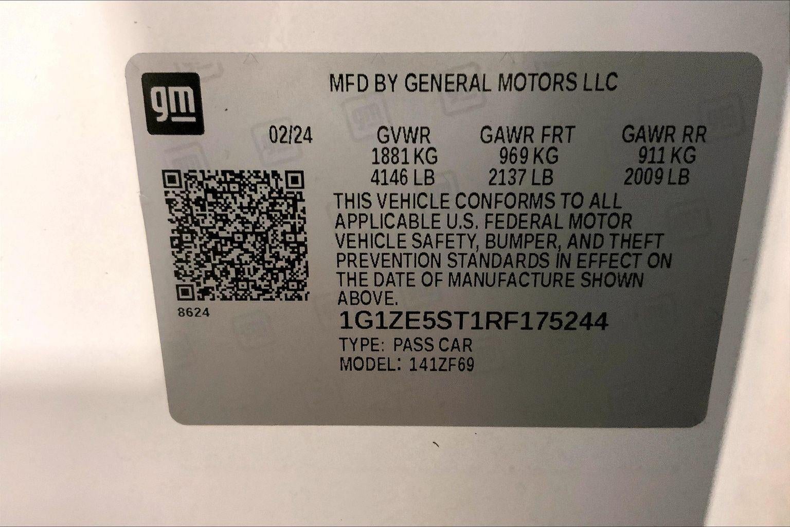 2024 Chevrolet Malibu 2LT