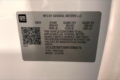 2024 Chevrolet Malibu 2LT