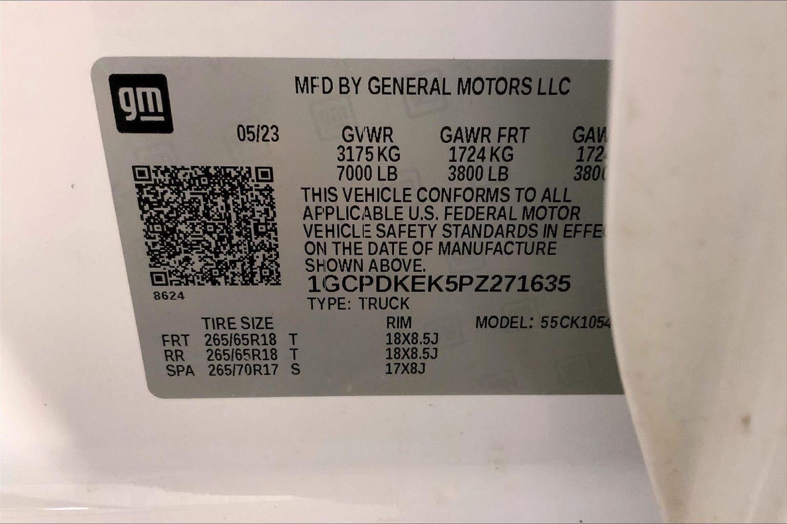 2023 Chevrolet Silverado 1500 LT (2FL)