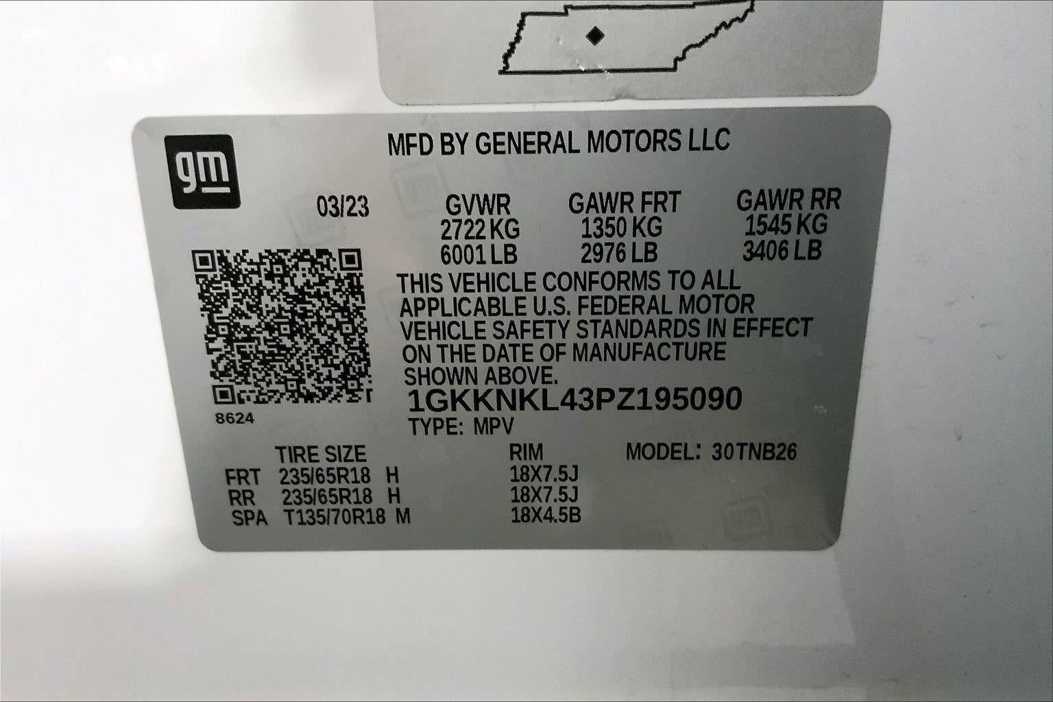 2023 GMC Acadia SLE
