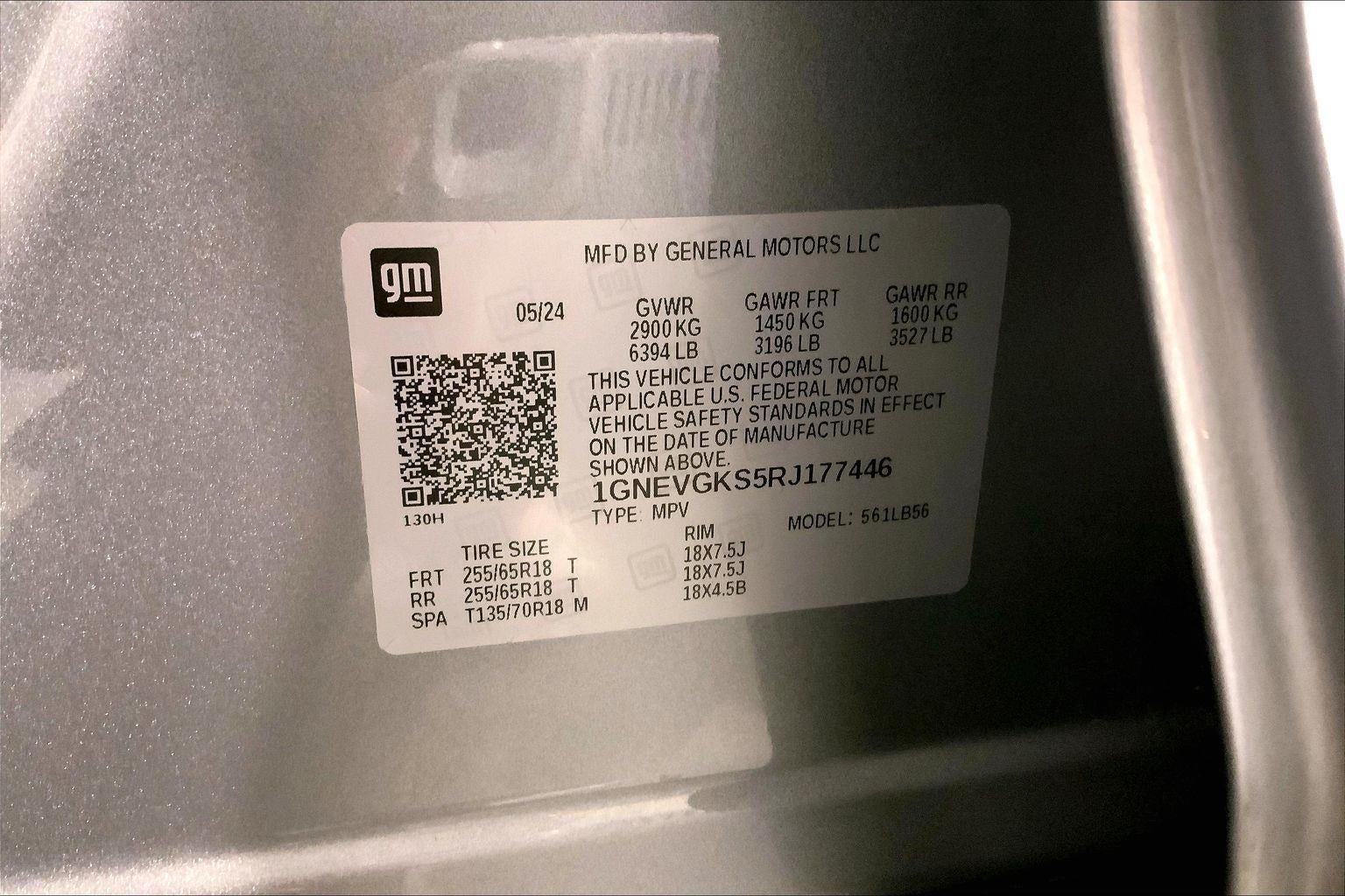 2024 Chevrolet Traverse LT