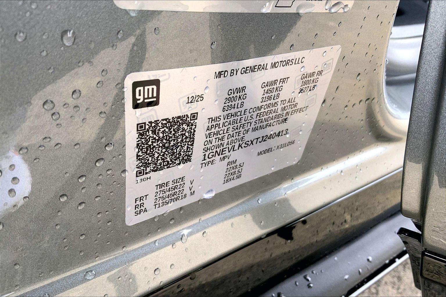 2026 Chevrolet Traverse RS