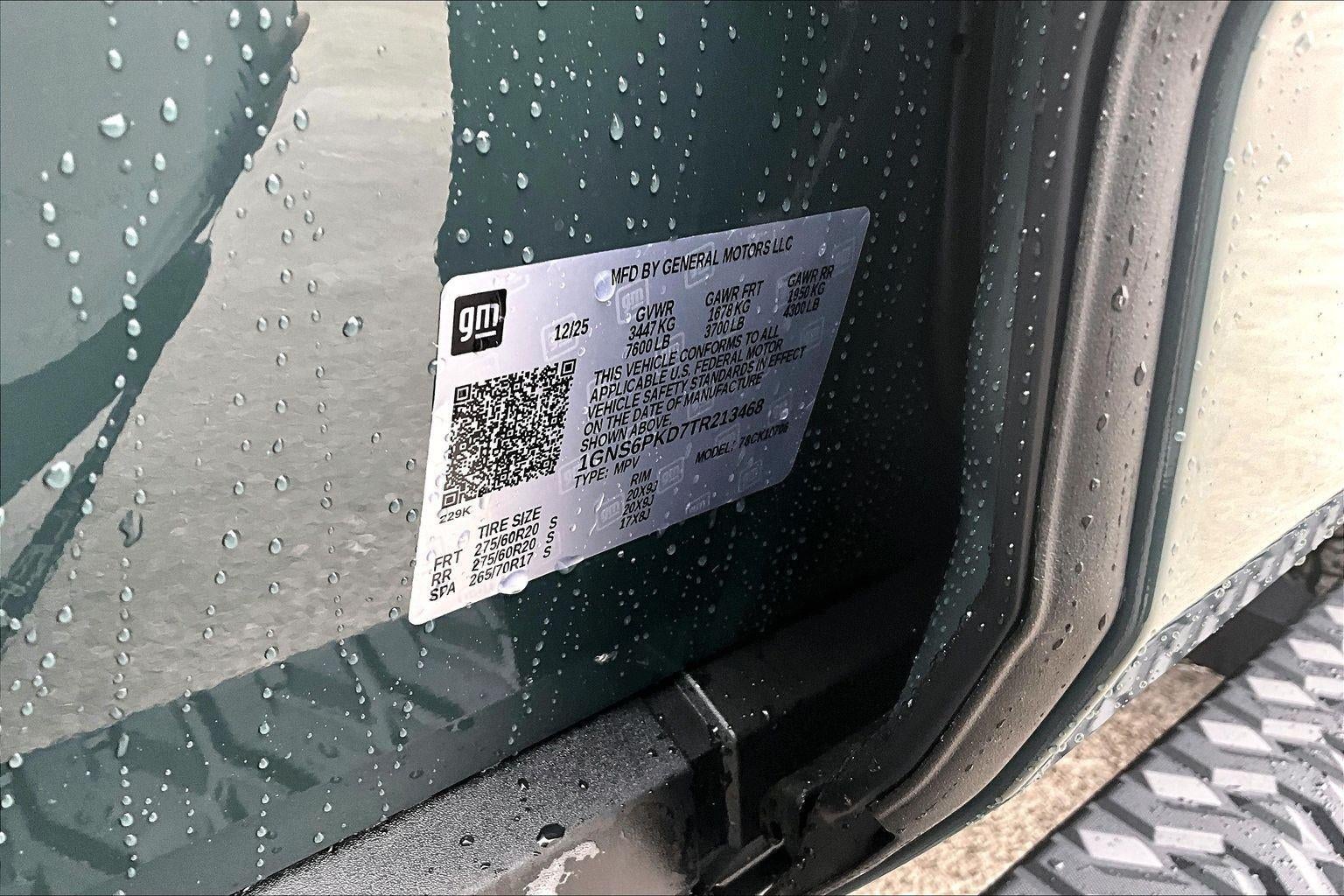 2026 Chevrolet Tahoe Z71