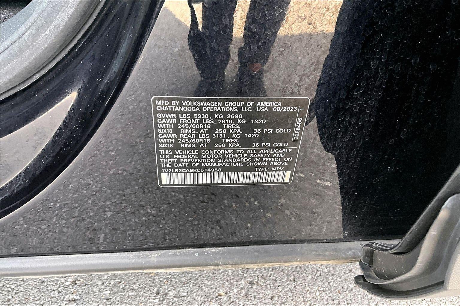 2024 Volkswagen Atlas 2.0T SE