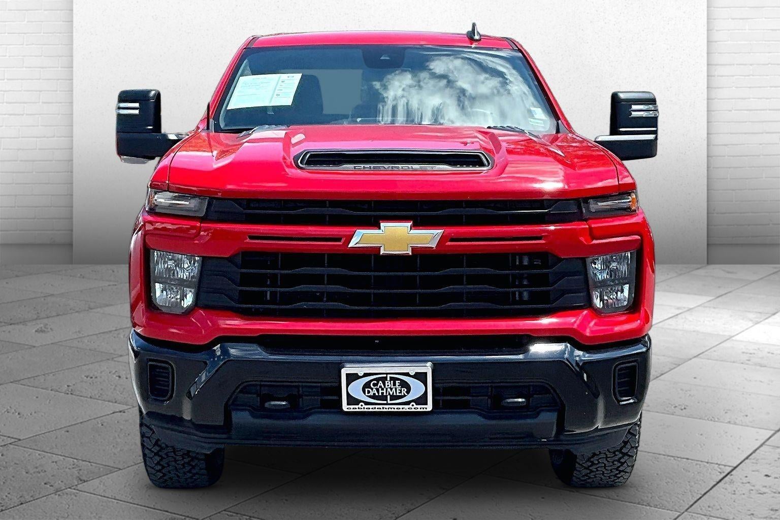 Used 2024 Chevrolet Silverado 2500HD Custom with VIN 2GC4YME72R1114722 for sale in Kansas City