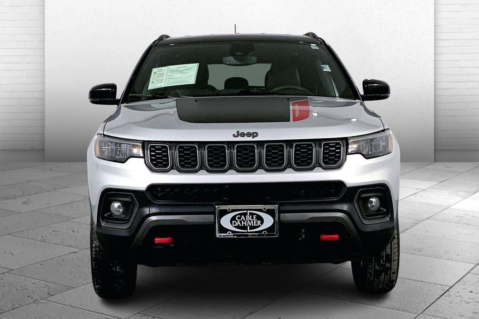 Used 2024 Jeep Compass Trailhawk with VIN 3C4NJDDN2RT144908 for sale in Kansas City