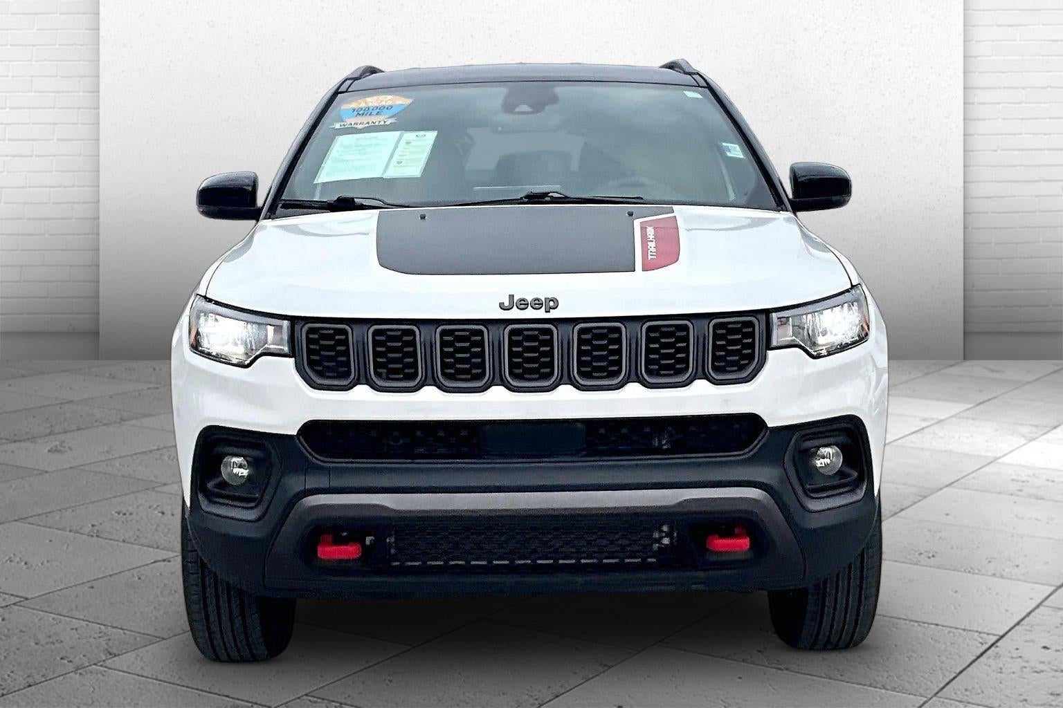 Used 2025 Jeep Compass Trailhawk with VIN 3C4NJDDNXST543362 for sale in Kansas City