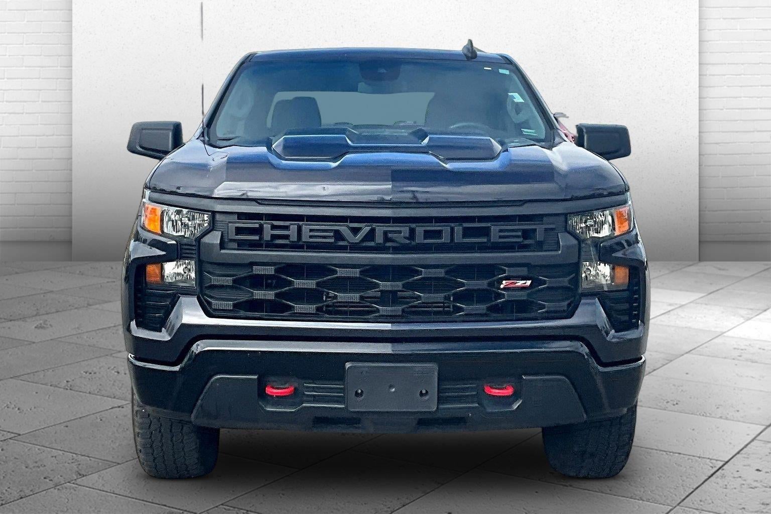 Used 2022 Chevrolet Silverado 1500 Custom with VIN 3GCPDCEK4NG640438 for sale in Kansas City