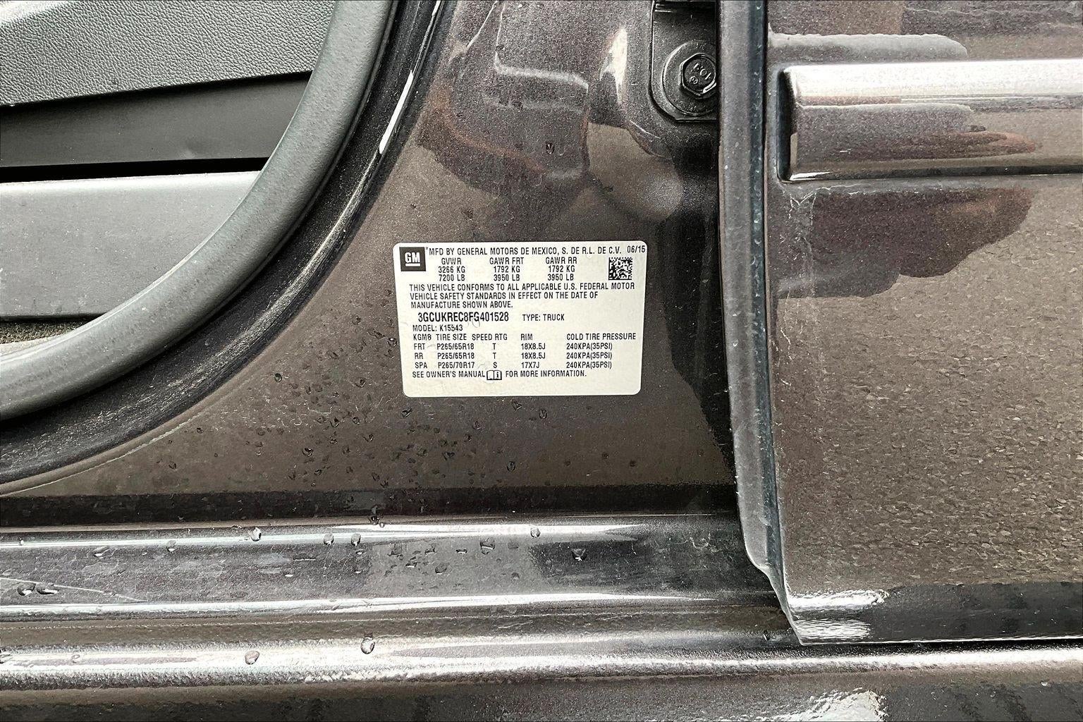 2015 Chevrolet Silverado 1500 LT