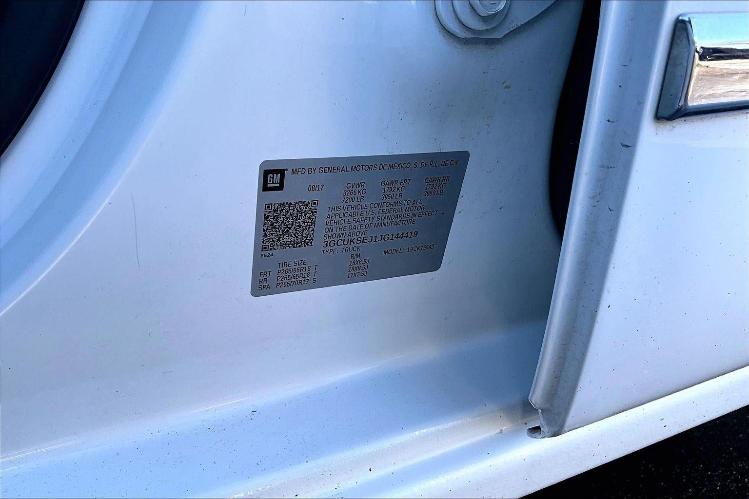 2018 Chevrolet Silverado 1500 LTZ