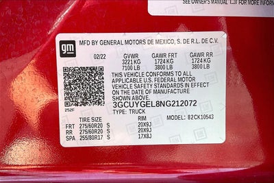 2022 Chevrolet Silverado 1500 LTD LTZ