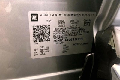 2025 Chevrolet Equinox EV LT