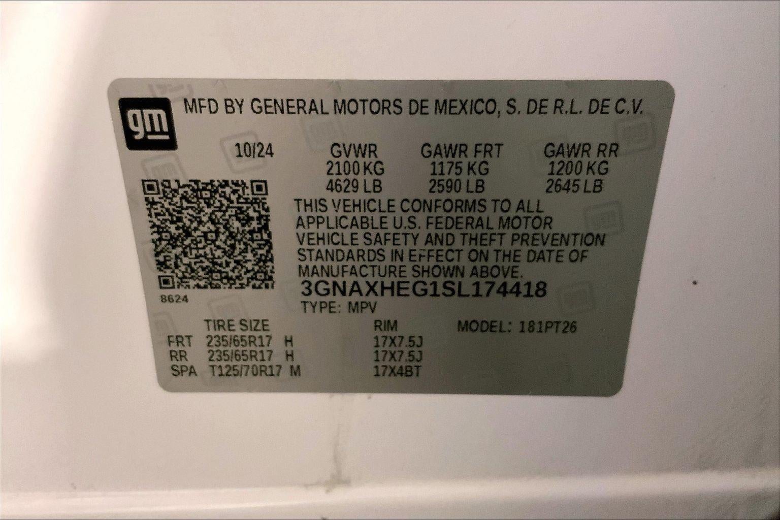 2025 Chevrolet Equinox LT