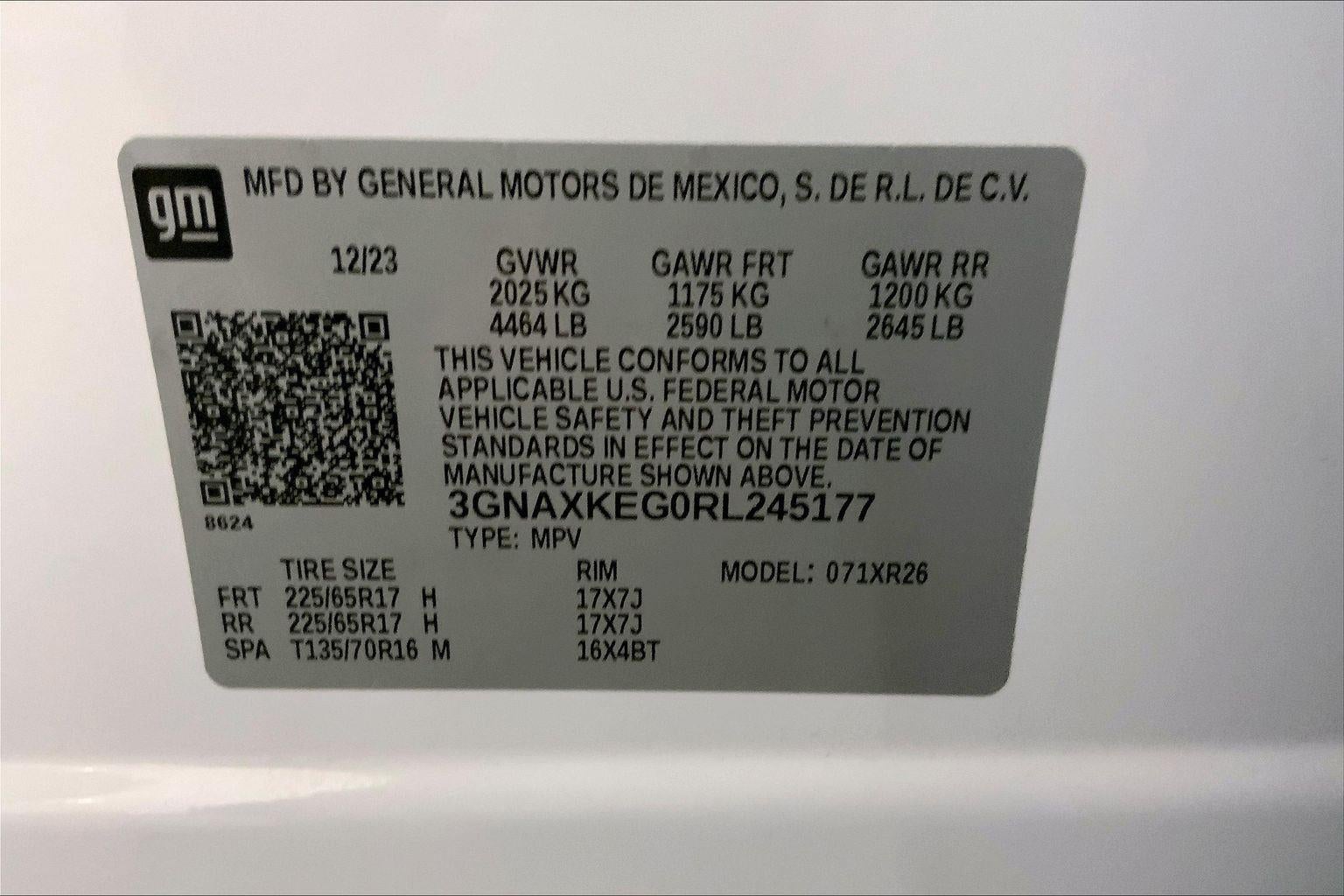 2024 Chevrolet Equinox LT