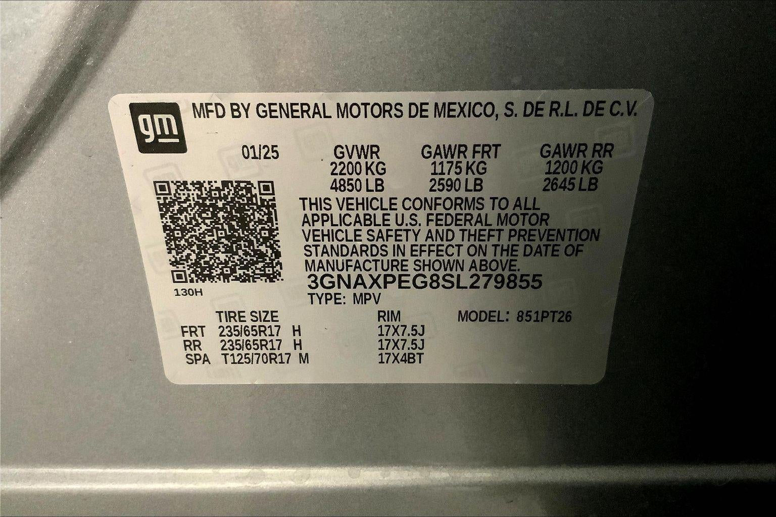 2025 Chevrolet Equinox LT