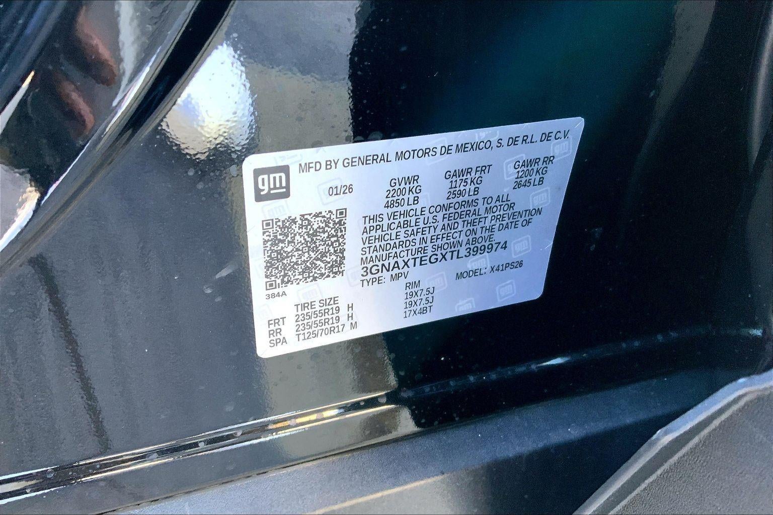 2026 Chevrolet Equinox RS