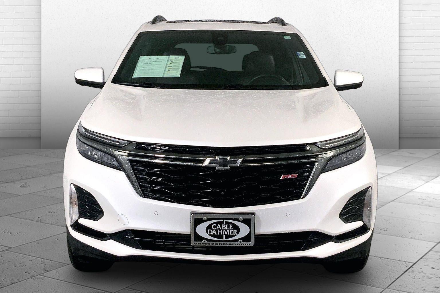 Used 2023 Chevrolet Equinox RS with VIN 3GNAXWEG4PS143813 for sale in Kansas City