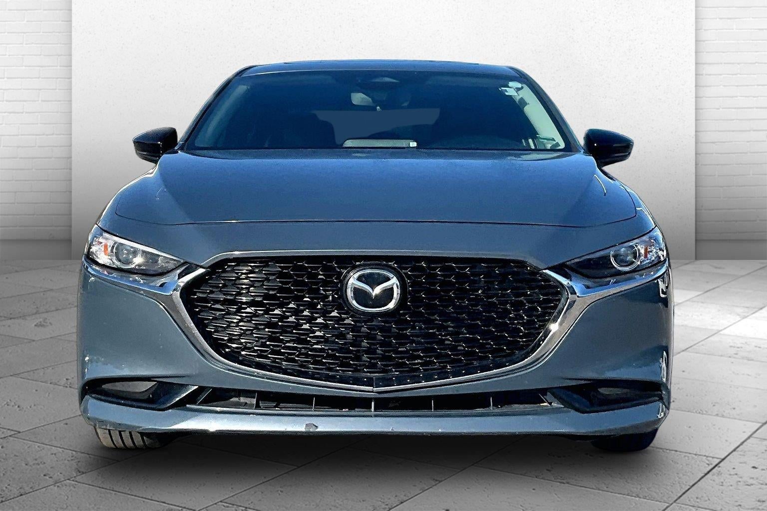Used 2024 Mazda Mazda3 Carbon Edition with VIN 3MZBPBCM0RM402803 for sale in Kansas City