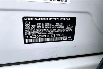 2021 BMW X7 M50i