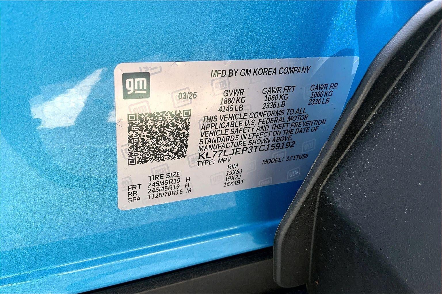 2026 Chevrolet Trax 2RS