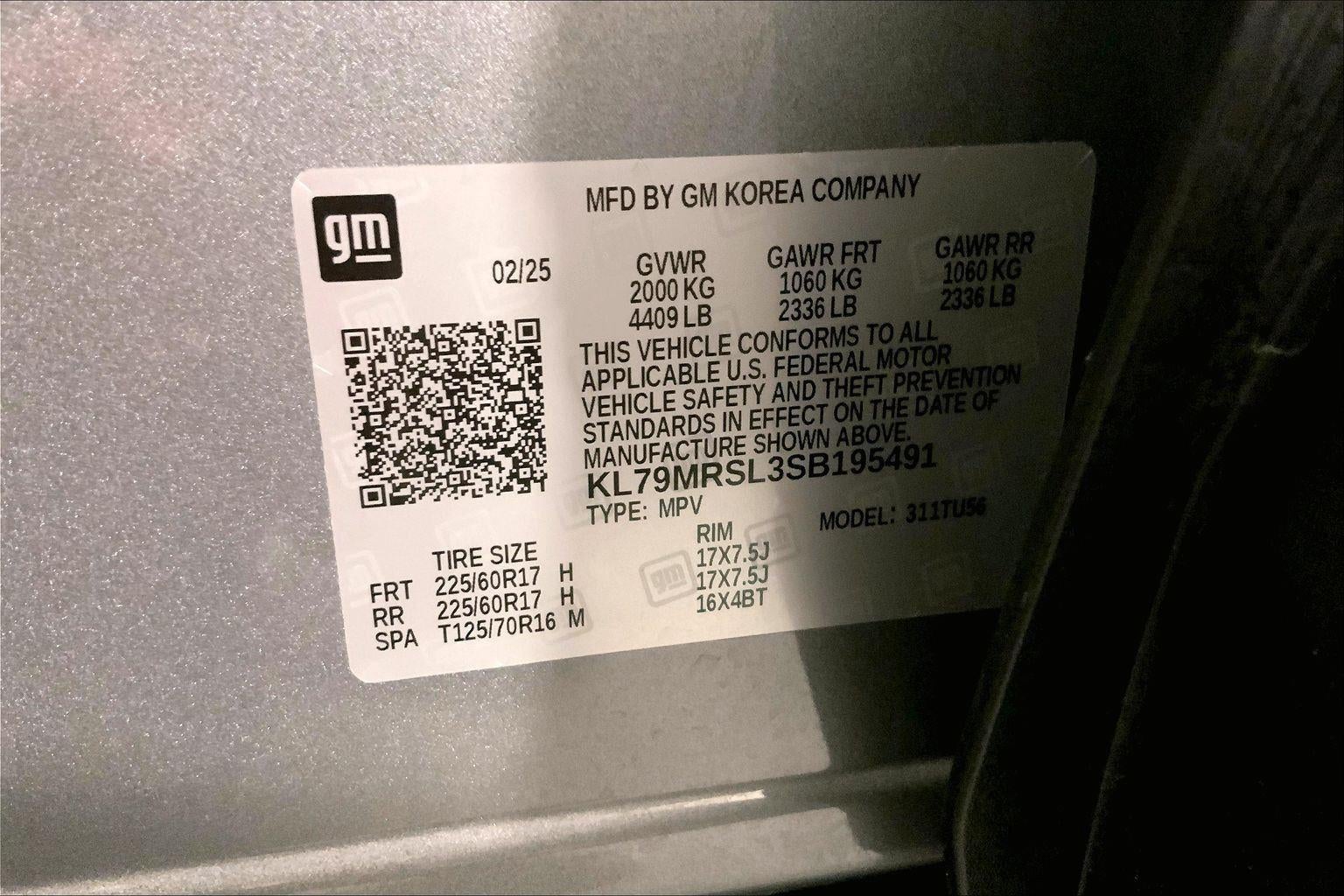 2025 Chevrolet Trailblazer LT