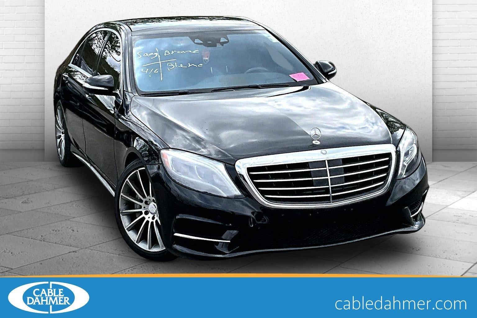 2016 Mercedes-Benz S-Class S550