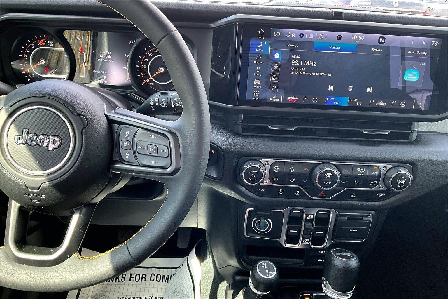 2024 Jeep Wrangler 4-Door Sport S 4x4