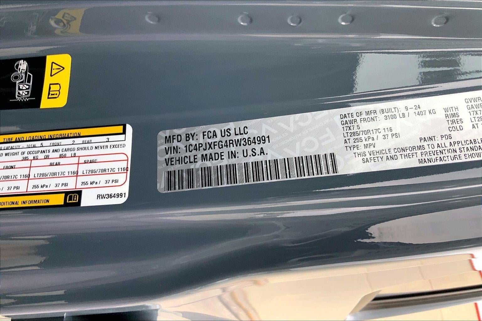 2024 Jeep Wrangler 4-Door Rubicon 4x4