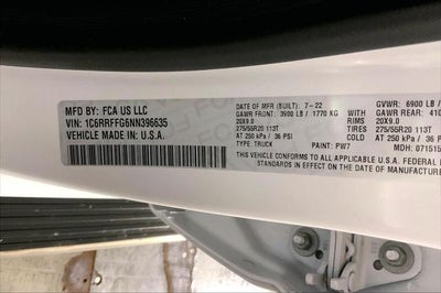 2022 RAM 1500 Big Horn Crew Cab 4x4 5'7' Box