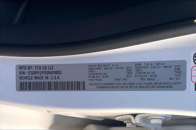 2025 RAM 1500 Warlock Crew Cab 4x4 5'7' Box