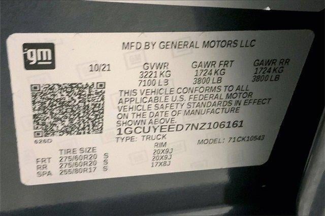 2022 Chevrolet Silverado 1500 LTD 4WD Crew Cab Short Bed RST