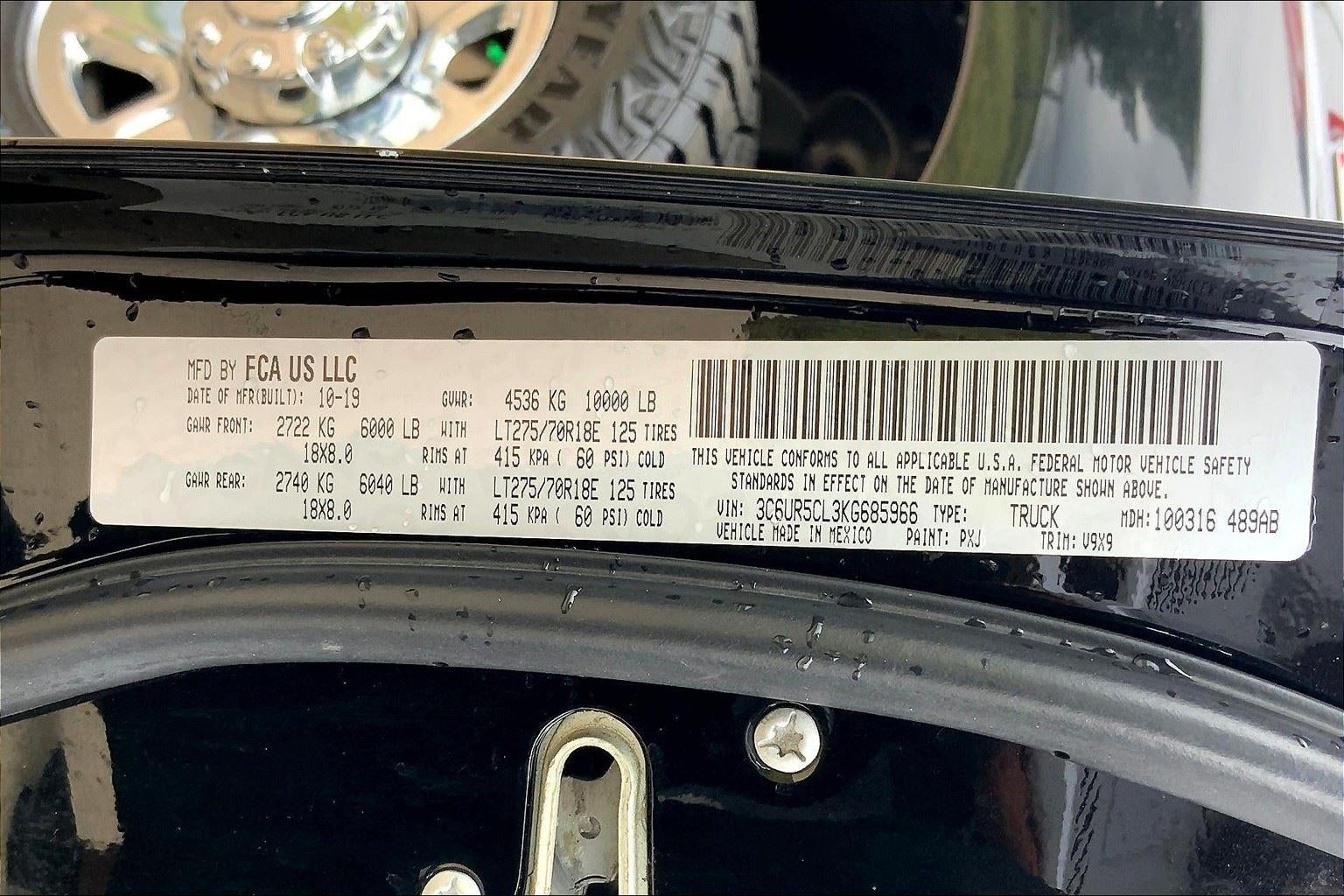 2019 RAM 2500 Tradesman