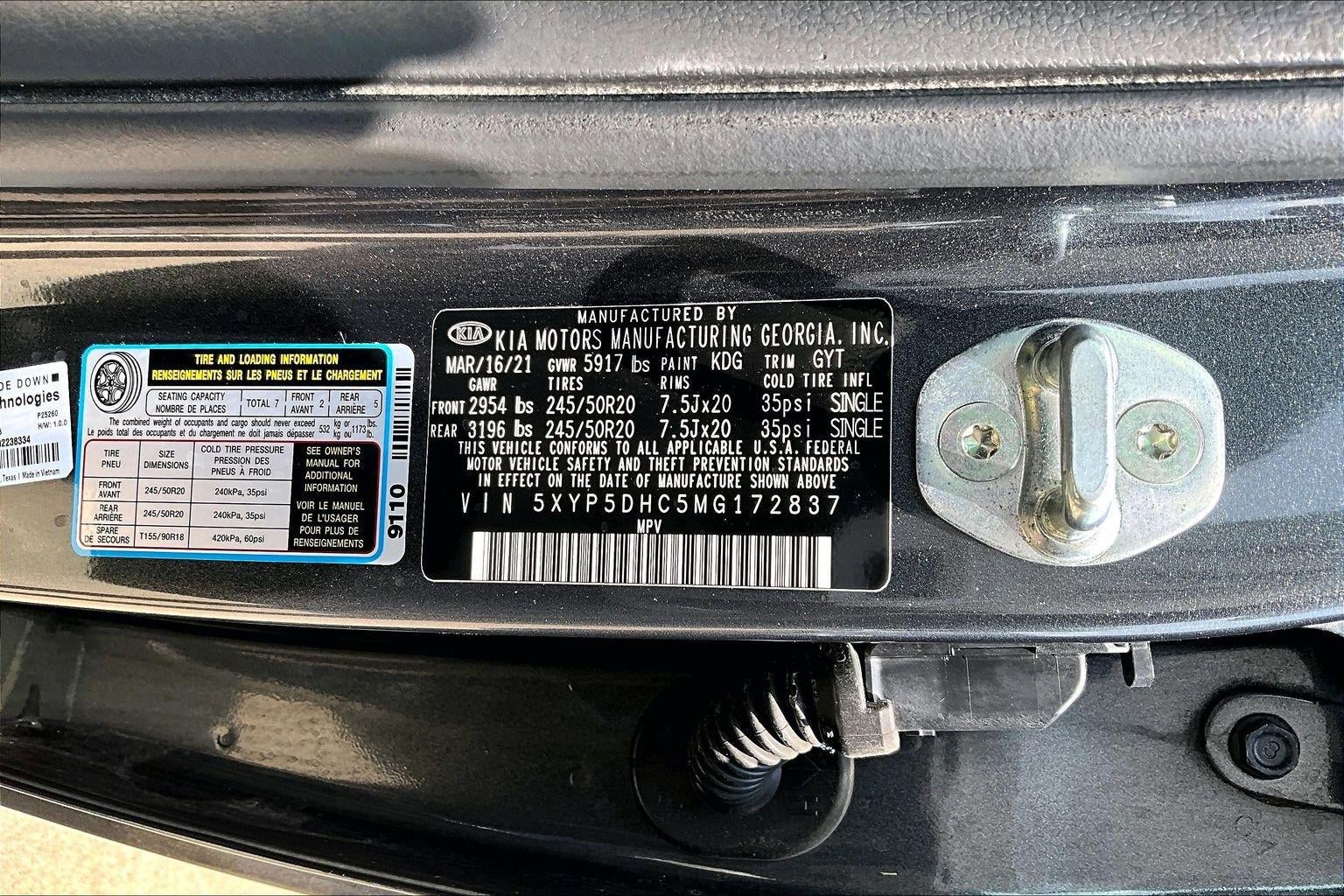 2021 Kia Telluride SX