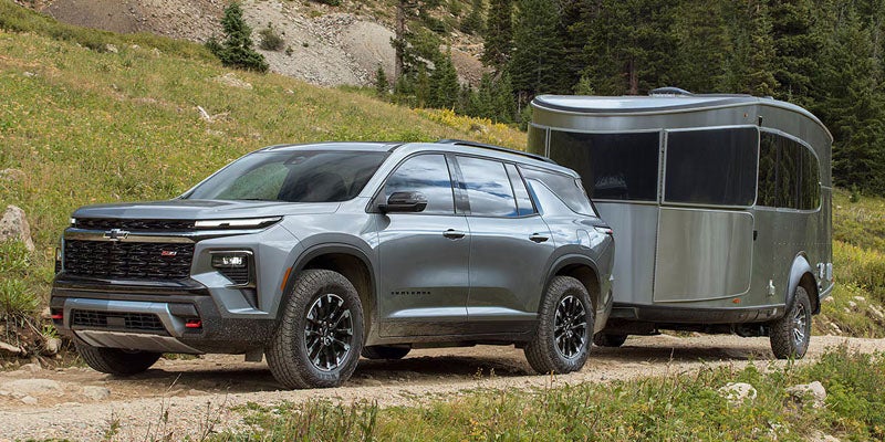 New Chevy Traverse exterior with updated styling