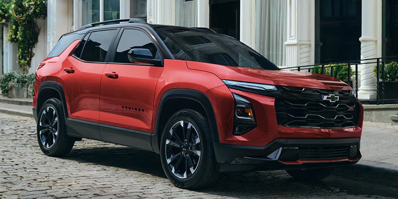 2027 Chevrolet Equinox mid-size SUV parked at an angle
