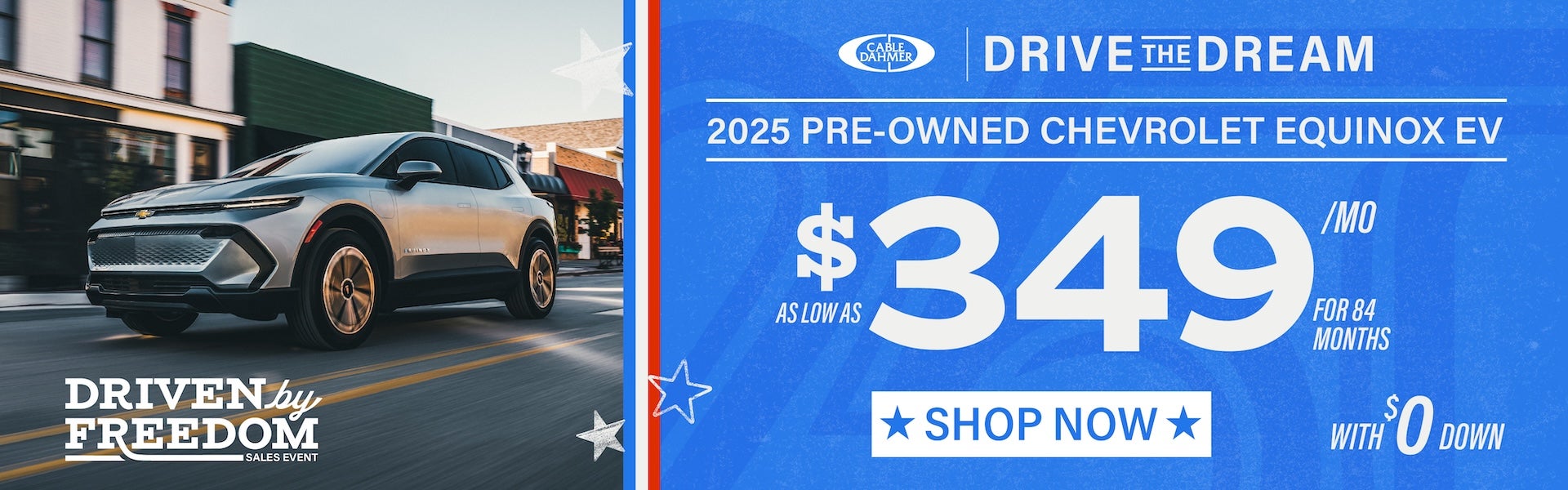 2025 Used Equinox EV as low as $349 a month