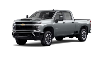 New grey Chevrolet Silverado 2500 HD custom truck