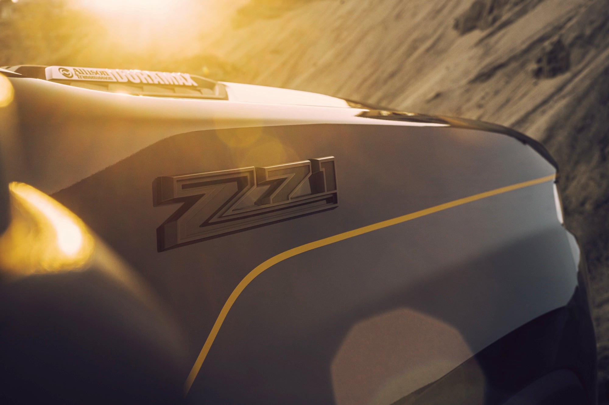 Chevrolet Silverado HD Z71 up close