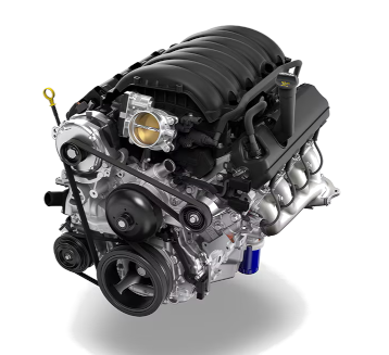 Image of a 5.3L EcoTec3 V8 gas engine for a Chevy Silverado 1500