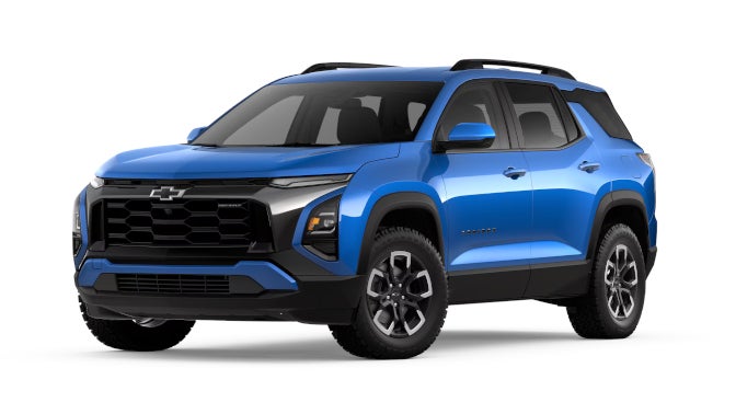 Stock image of a 2025 Chevy Equinox RS trim